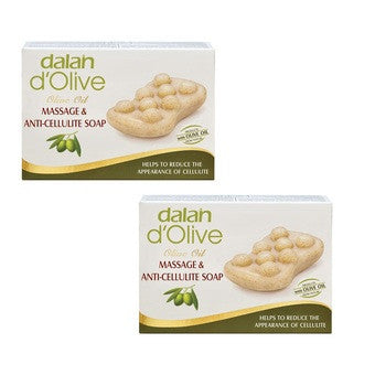 Massage & Anti-Cellulite Bar Soap (Pack of 2)